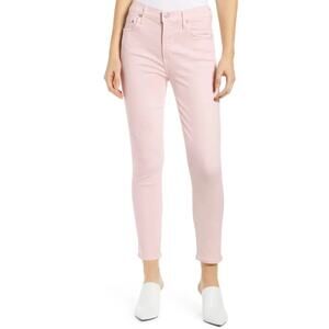 Pink Citizens of Humanity Rocket Crop High Rise Skinny Light Pink Jeans 30 EUC